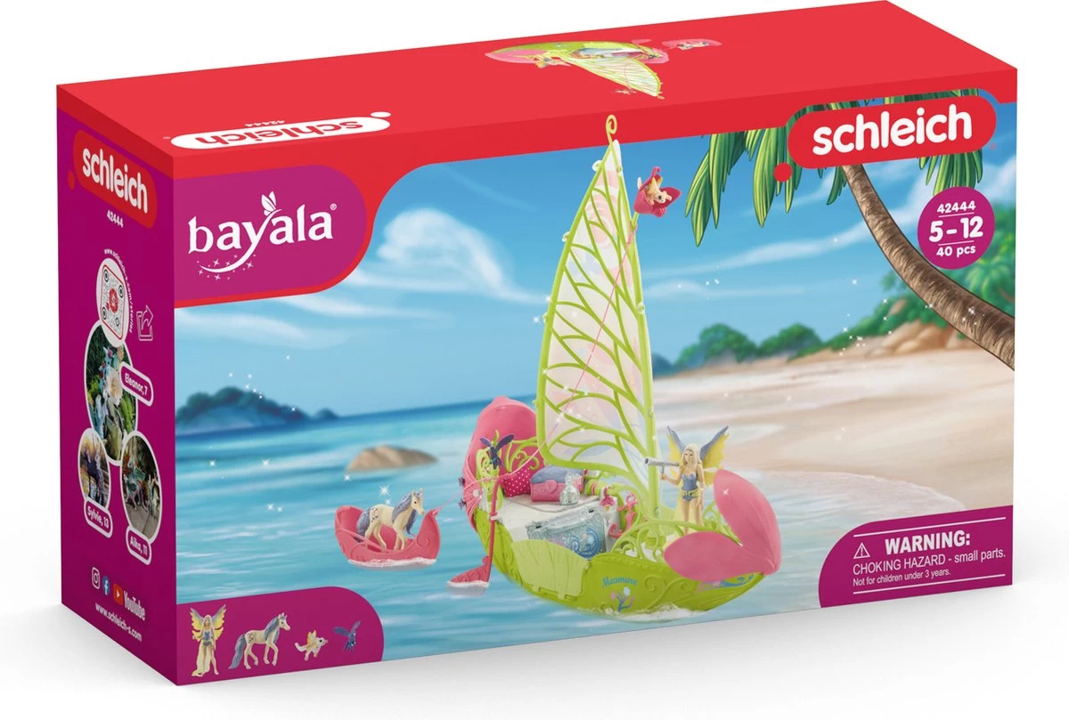 Schleich 42444 Sera’s Magische Bloemboot - Afbeelding 2