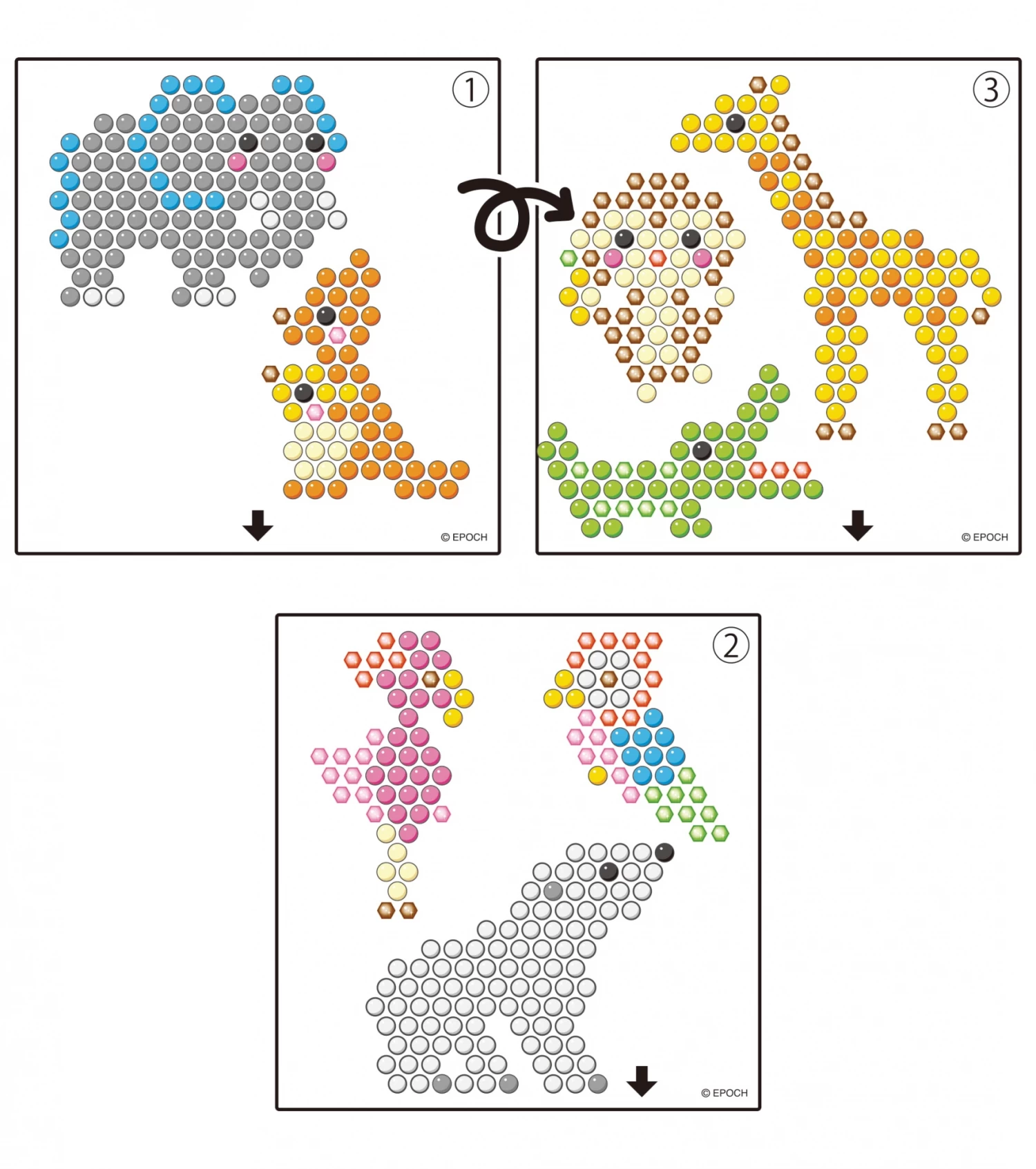 Aquabeads AB31078 Thema Navulling Dierentuinset - Afbeelding 4