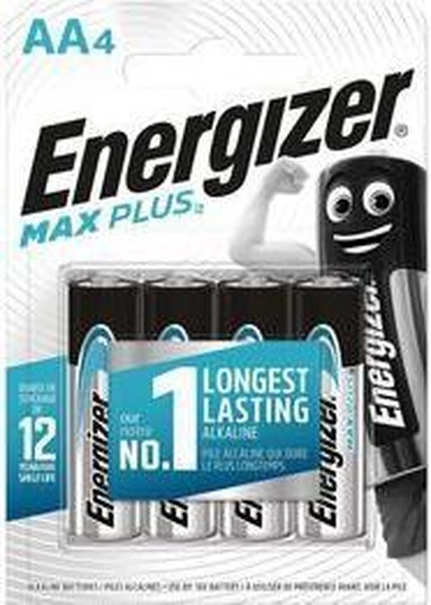 Energizer MaxPlus Alkaline Batterij AA 4-pack - Afbeelding 2