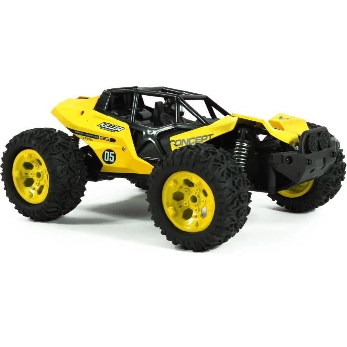MGM Turbo Challenge Sportbuggy 33 Cm 2,4 GHz RC Zwart/Geel - Afbeelding 2