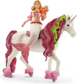 Schleich 70593 Zeemeermin Feya Op Onderwater Eenhoorn Bayala