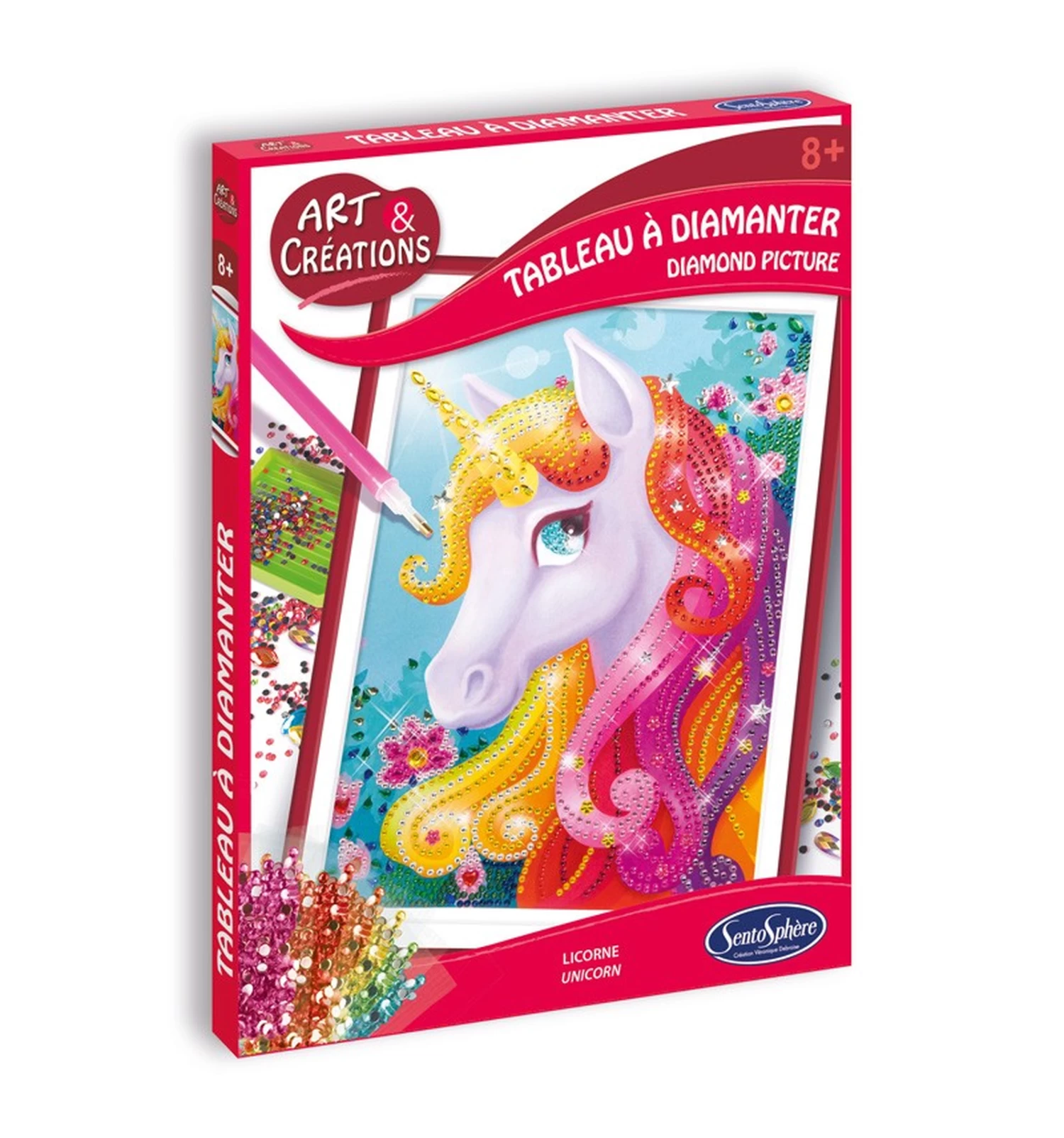 Diamond Painting Eenhoorn β Sentosphere Knutselpakket
