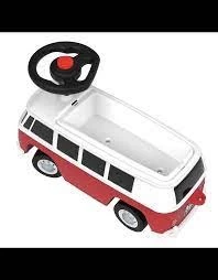 Big Baby VW T1 Red Loopauto Bobby Car - Afbeelding 3