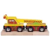 BigJigs BJT416 Rail Wagon Kraantransport Houten Trein