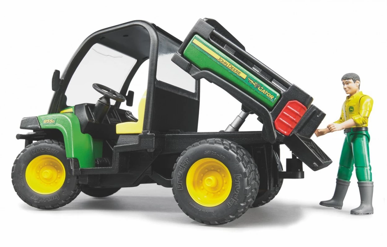 Bruder 2490 John-Deere Gator-855D Met Chauffeur - Afbeelding 4