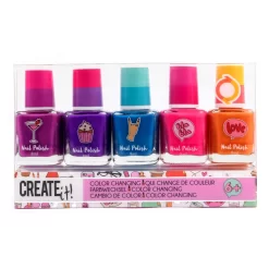 Nagellak Create It Kleur Veranderend – 5 Dlg.