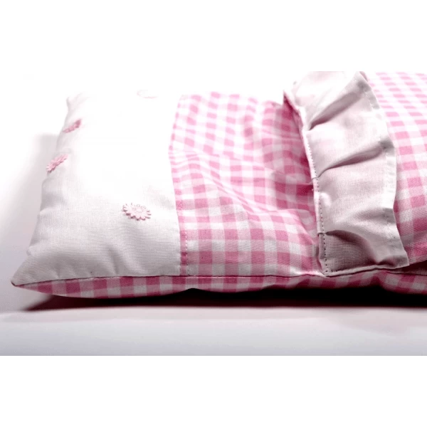 Dekbedje / Poppendekentje Rose Geruit - Afbeelding 3