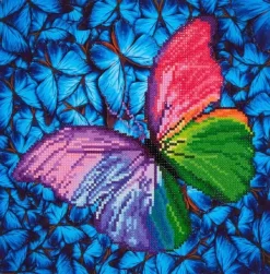 Diamond Dotz Flutter By Pink 31x31cm. DiamondPainting