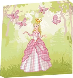 Diamond Dotz Princess Adventure 28x28cm. DiamondPainting