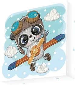 Diamond Dotz Top Flight 22x22cm. DiamondPainting