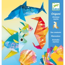 Djeco Origami – Zeedieren Knutselset