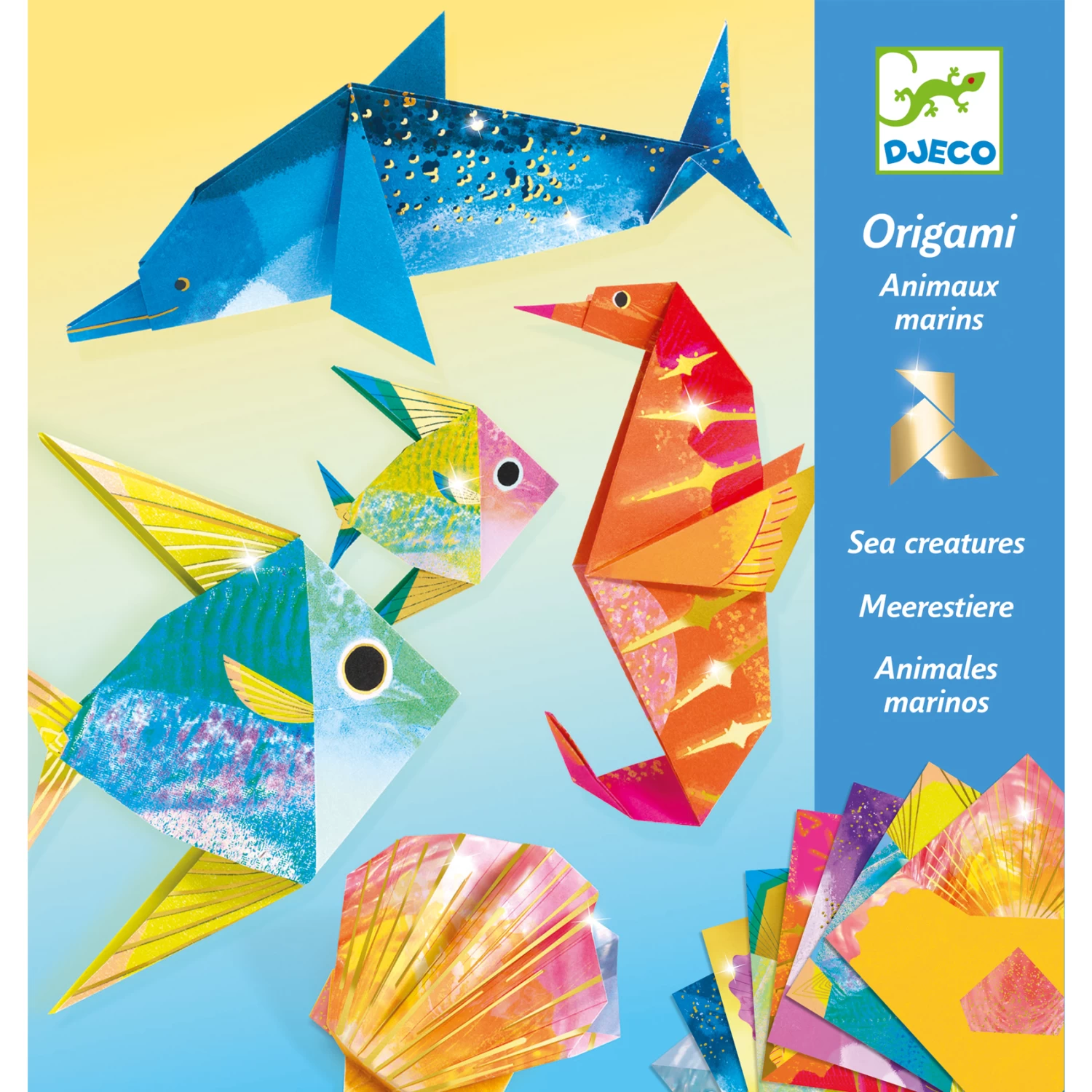 Djeco Origami β Zeedieren Knutselset