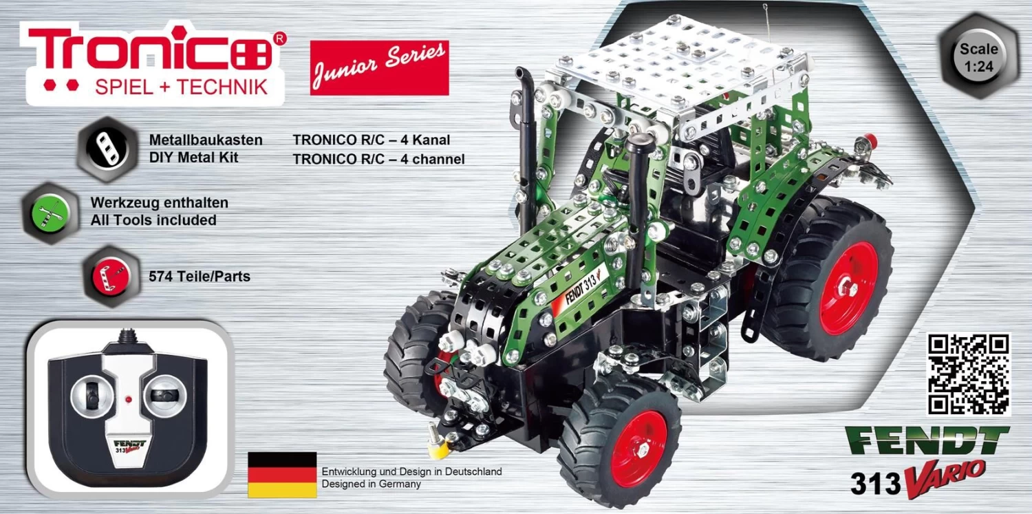 Tronico Junior Radiografisch Bestuurbare Fendt Vario 313 β 1 : 24 - Afbeelding 2