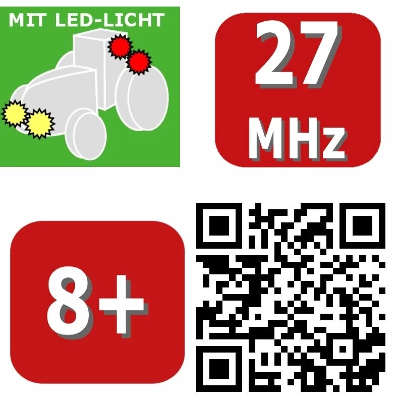 Tronico Junior Radiografisch Bestuurbare Fendt Vario 313 β 1 : 24 - Afbeelding 9