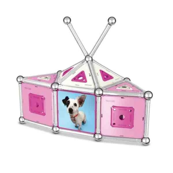 Geomag Pink Panels 142 Delig Magnetisch Speelgoed - Afbeelding 5