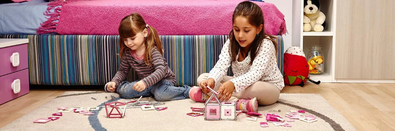 Geomag Pink Panels 142 Delig Magnetisch Speelgoed - Afbeelding 6