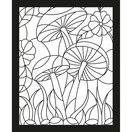 Glas In Lood Kleurboek Natuur - Afbeelding 4