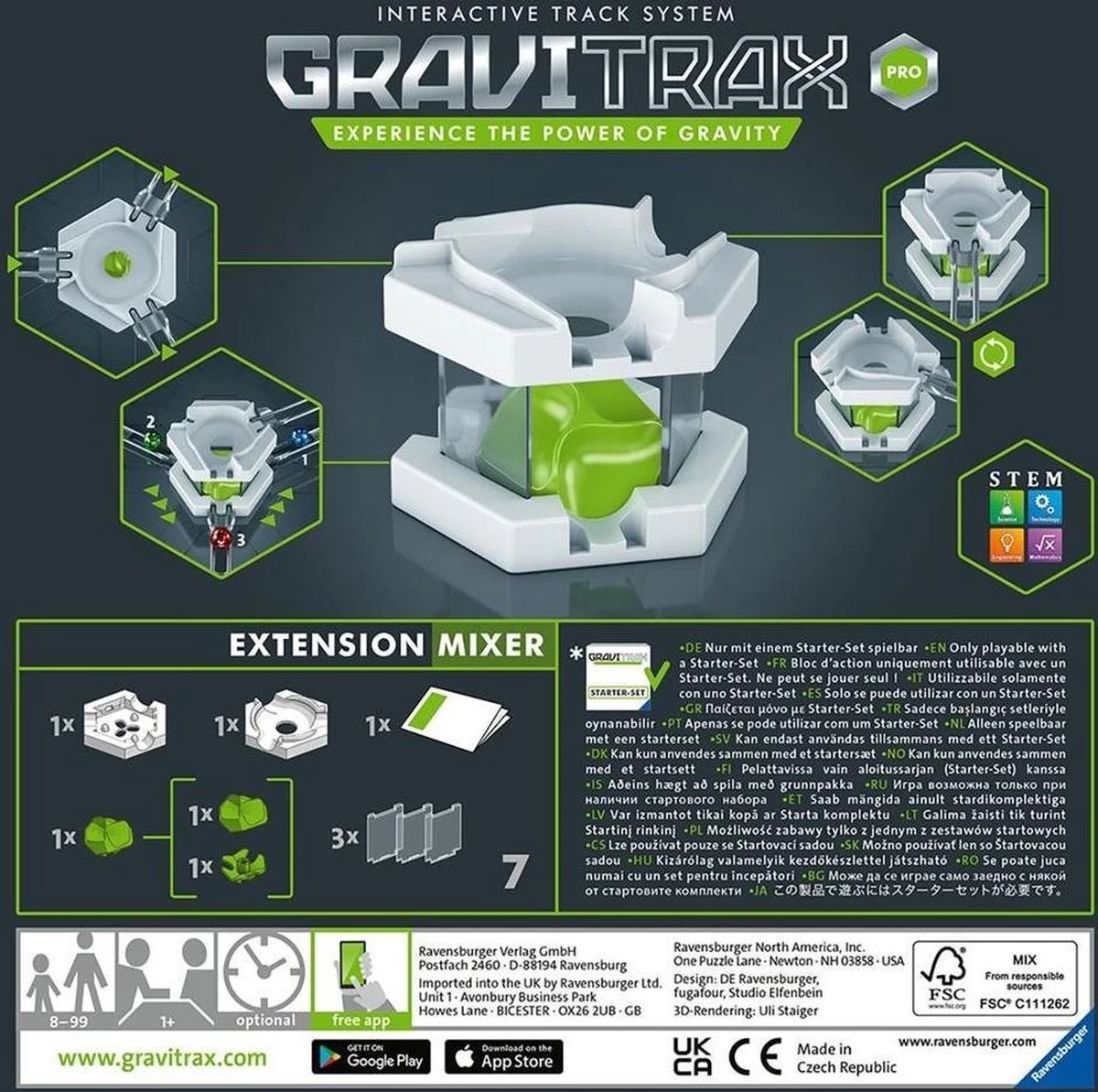 Gravitrax PRO Extension Mixer Knikkerbaan Ravensburger - Afbeelding 5