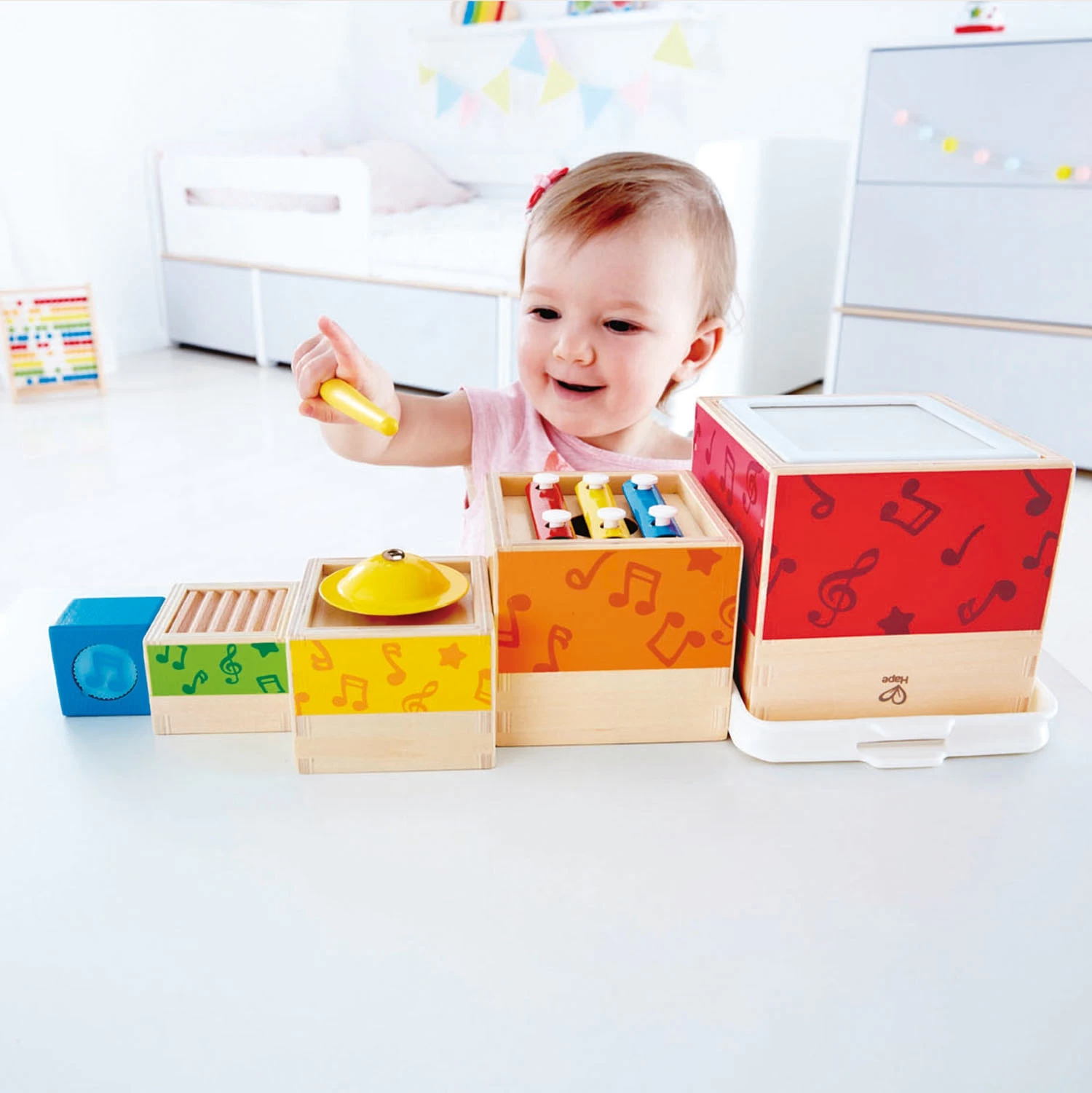 Stapelbare Muziekset – Hape Stacking Music Set - Afbeelding 4