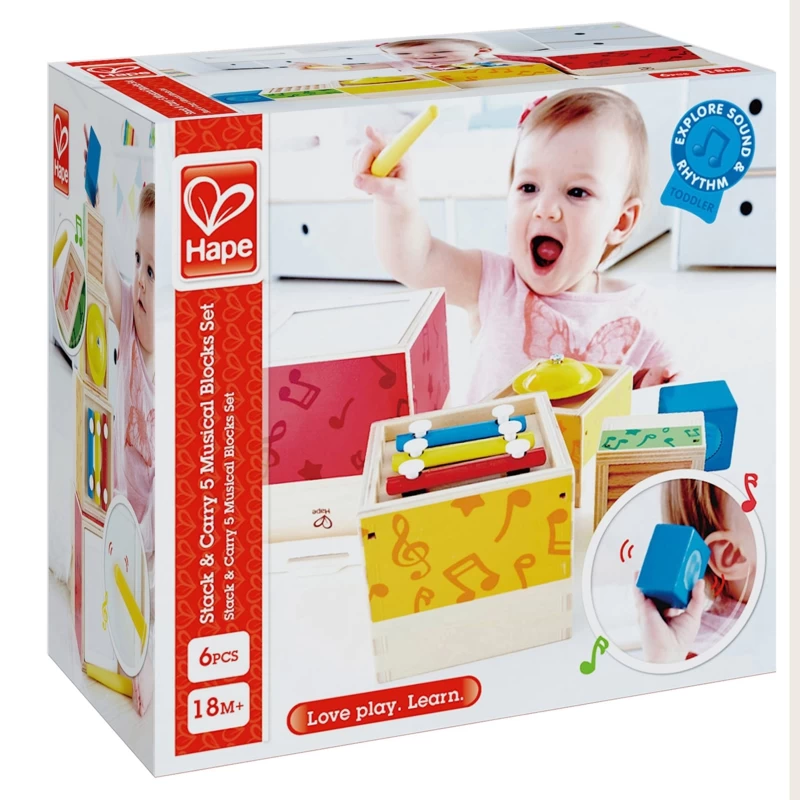 Stapelbare Muziekset – Hape Stacking Music Set - Afbeelding 10