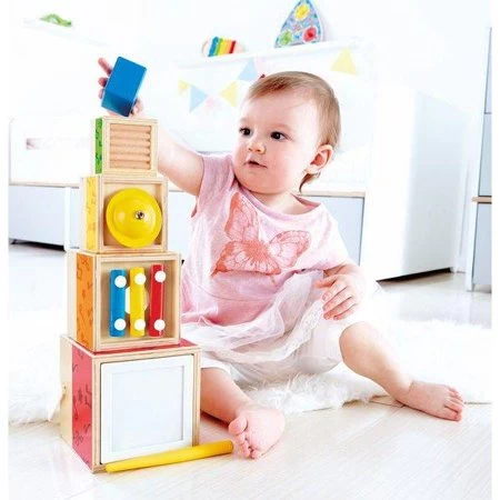Stapelbare Muziekset – Hape Stacking Music Set - Afbeelding 9