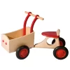 Houten Bakfiets Rood Loopfiets VanDijkToys