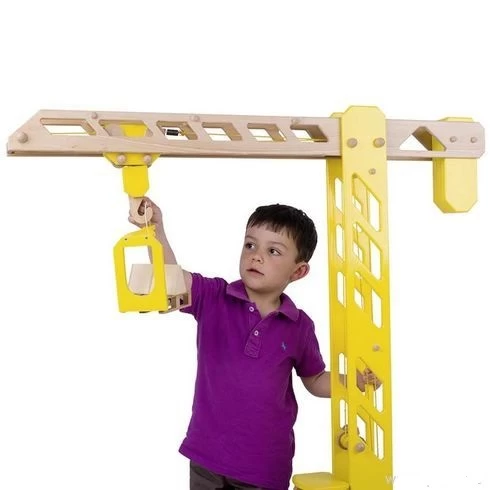 Houten Bouwkraan XXL - Afbeelding 4