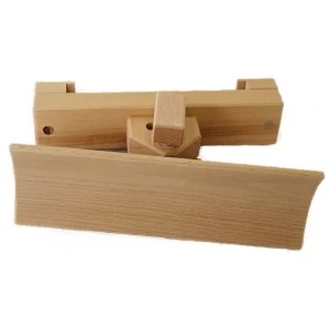 Houten Sneeuwschuif Voor Unimog Fagus - Afbeelding 2