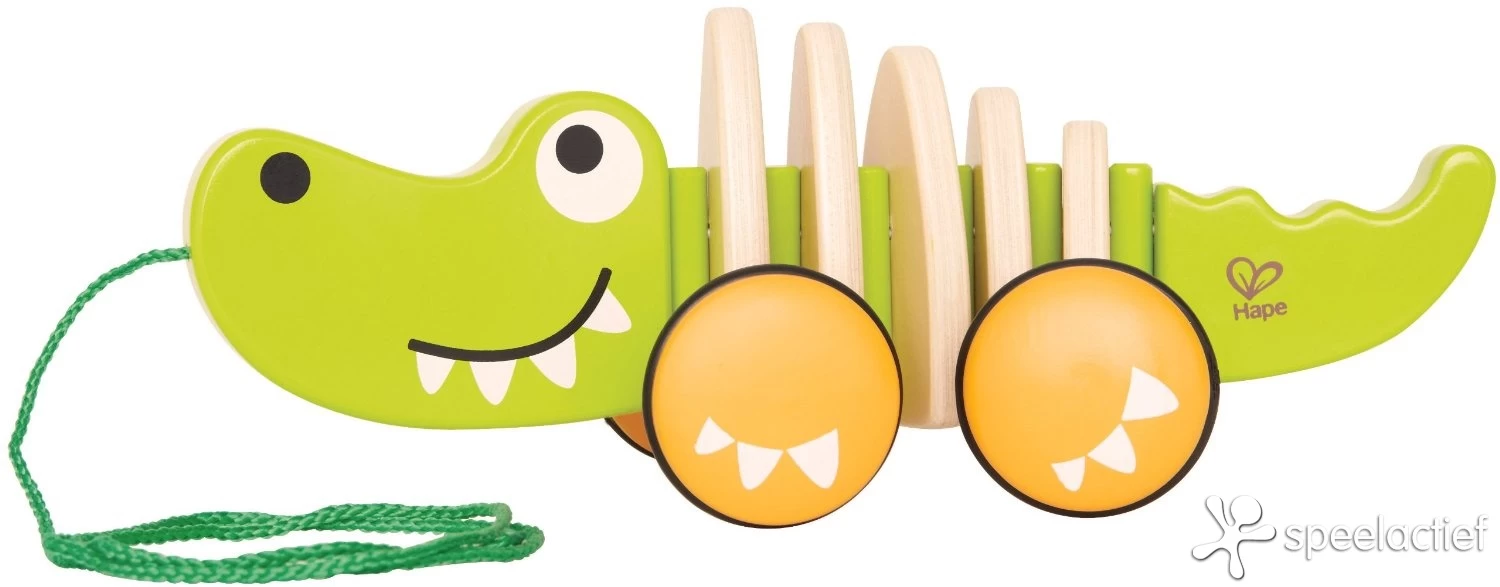 Trekfiguur Hape: Walk-a-Long Crocodile - Afbeelding 2