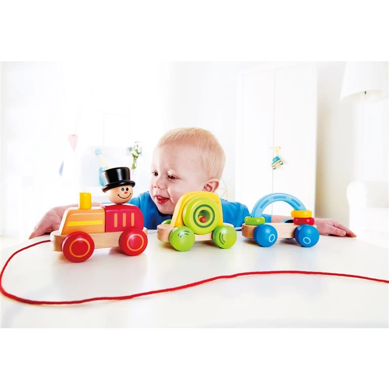 Houten Trein β Hape Triple Play Train
