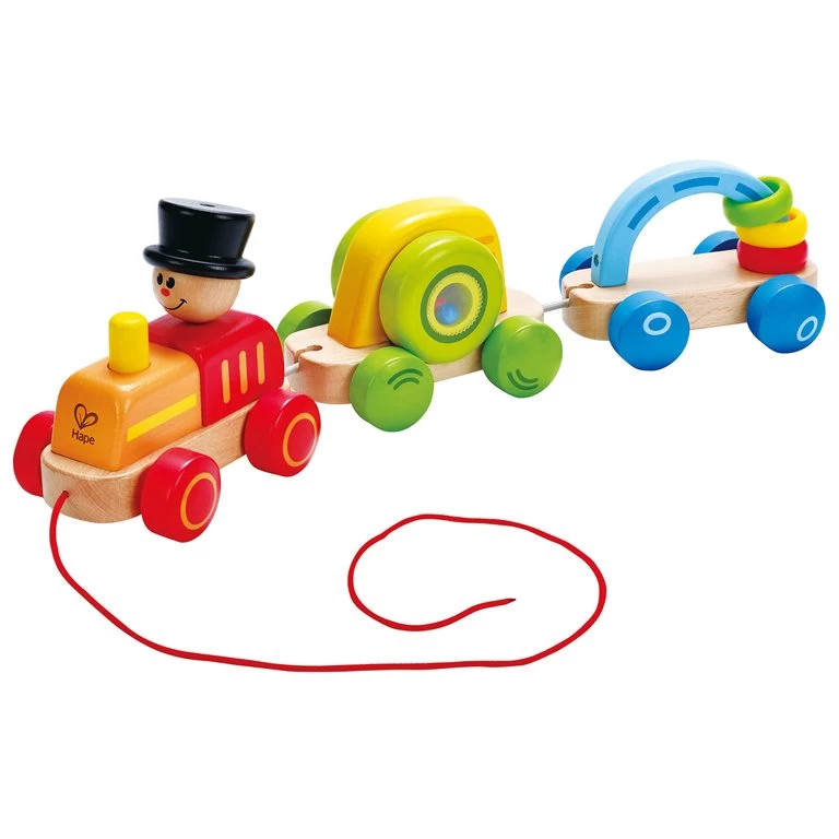 Houten Trein β Hape Triple Play Train - Afbeelding 3