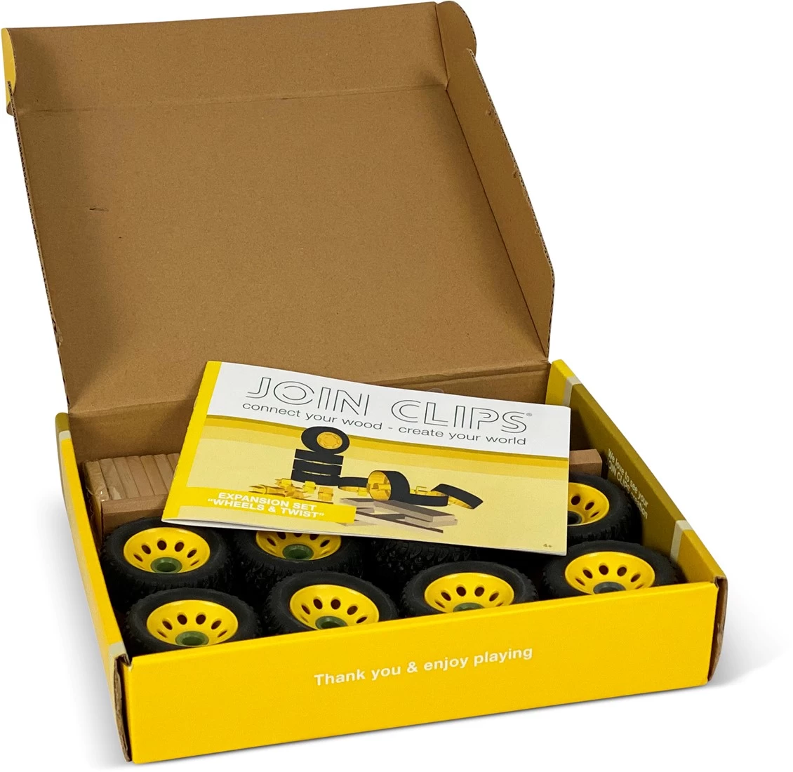 Join Clips Expansionset Wheels En Twist Constructie Speelgoed JCW - Afbeelding 2