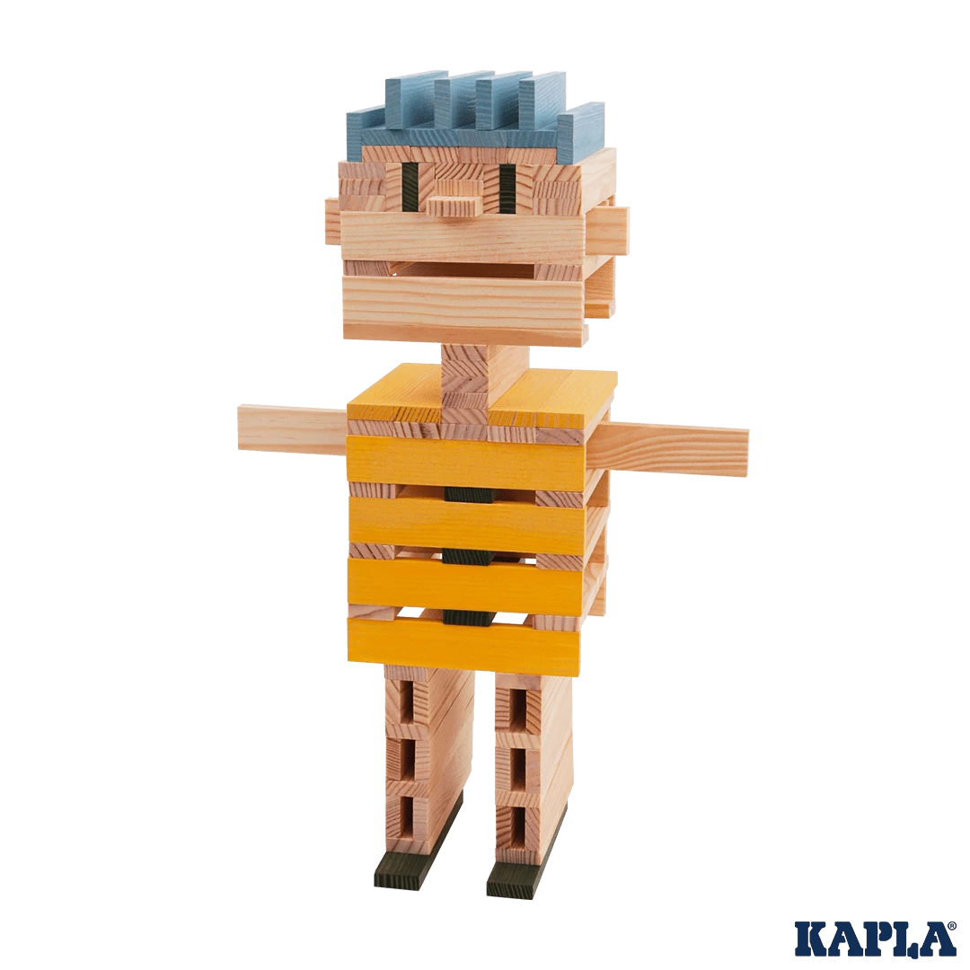 Kapla BA120BJV 120 Ton Licht En Donkerblauw Geel En Groen - Afbeelding 2