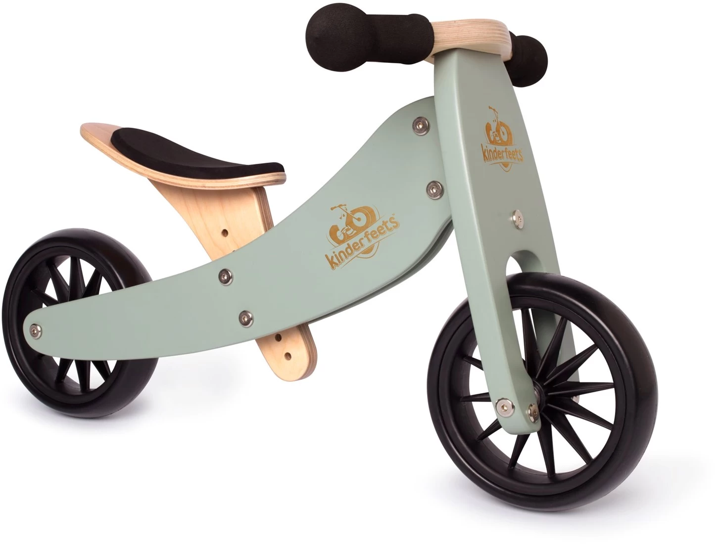 Tiny Tot Sage Loopfiets 2-in-1 Kinderfeets - Afbeelding 2