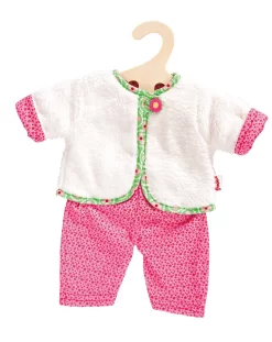 Kledingset Flower Mt. 35 – 45 Cm.