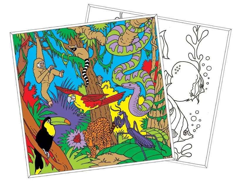 Kleurboek Colouring Book - Afbeelding 4