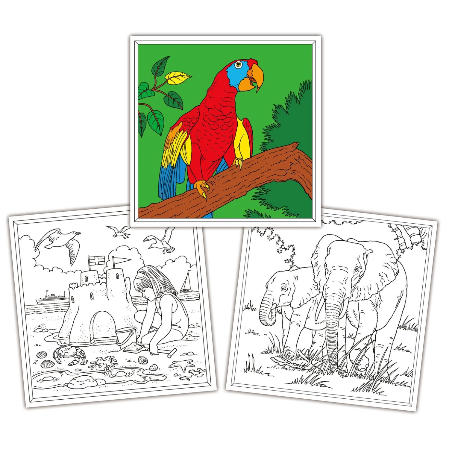 Kleurboek Colouring Book - Afbeelding 3
