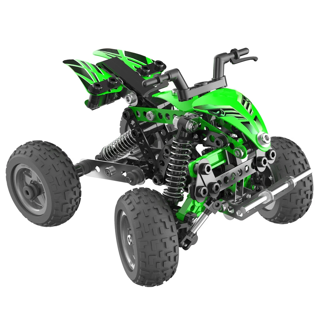 Meccano 14302 All-Terrain-Racer Quad Constructie-speelgoed - Afbeelding 3
