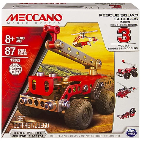 Meccano 15202 FireTruck 3-model Brandweerauto Constructieset