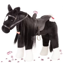 Pony Zwart Gotz Schofthoogte-37-cm.
