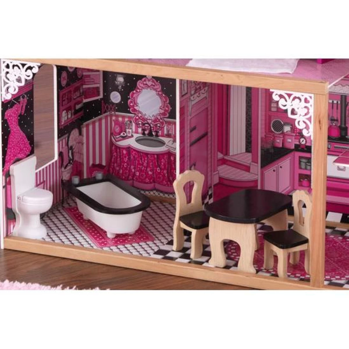 Poppenhuis Barbiehuis Amelia - Afbeelding 5