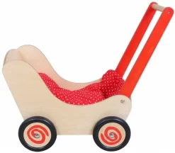 Poppenwagen Simply For Kids Classic Rood