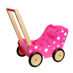 Poppenwagen Simply For Kids Stippen Rose