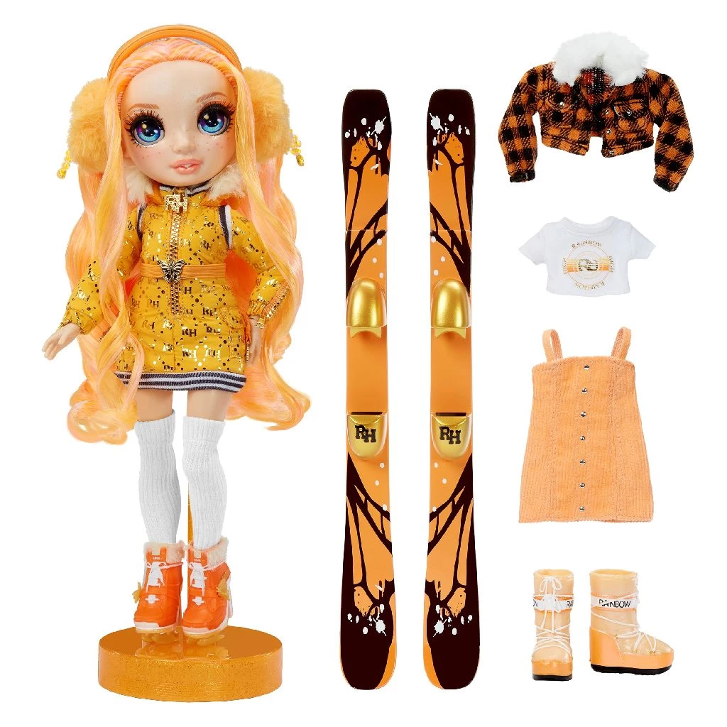 Rainbow High Fashion Winter Break Modepop Poppy Rowan - Afbeelding 2