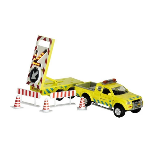 Pickup Rijkswaterstaat Met Bebakeningstrailer - Afbeelding 3