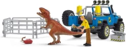 Schleich 41464 Off-road Jeep Met Dino Wachtpost Dinosaurus