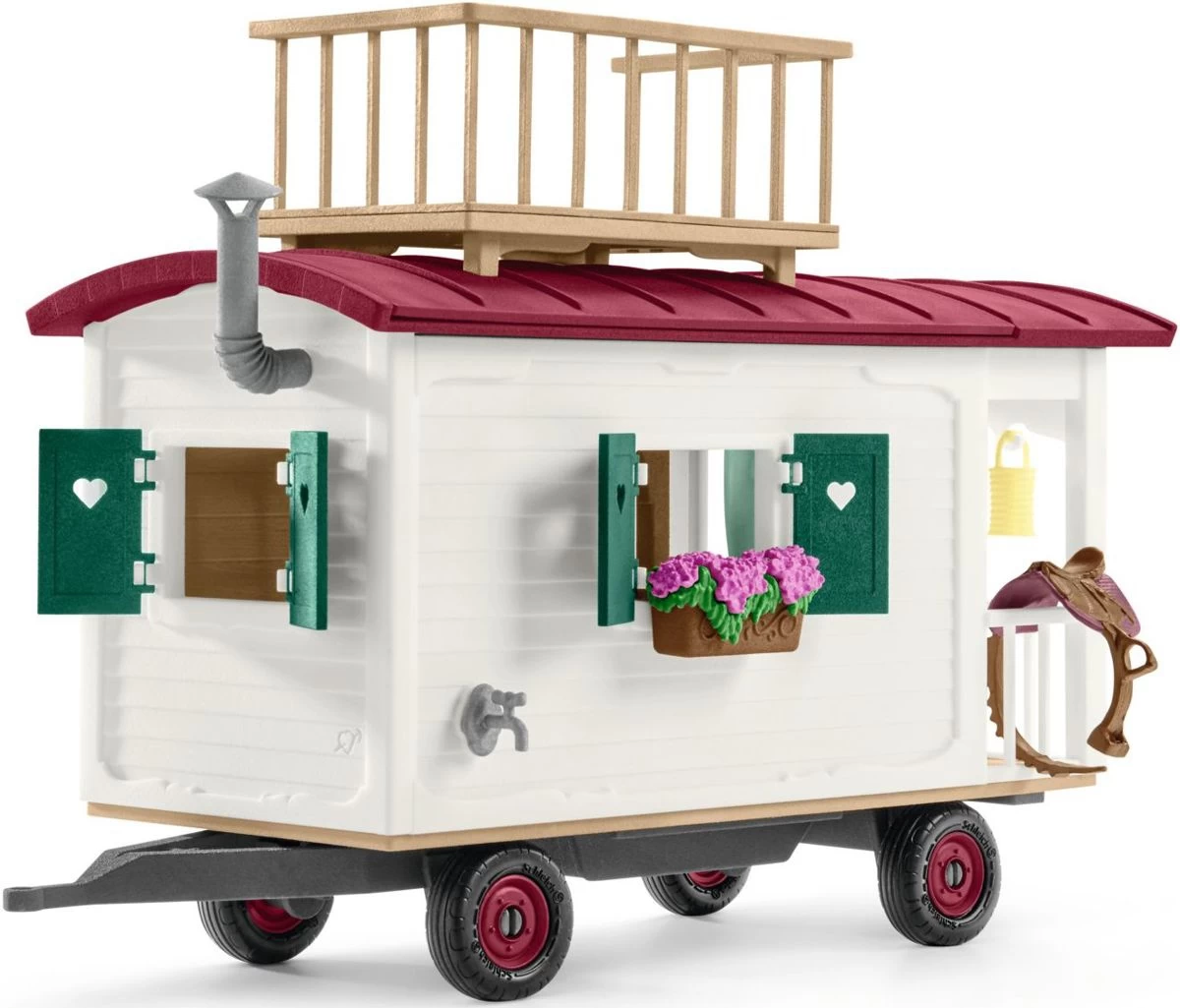 Schleich 42415 Caravan Voor Geheime Clubontmoetingen HorseClub - Afbeelding 3