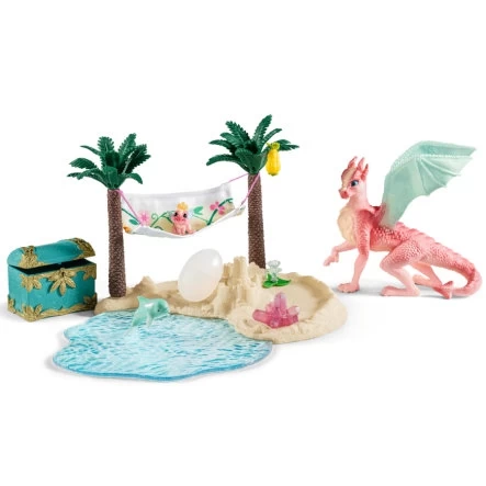 Schleich 42436 Drakeneiland Met Schat Bayala - Afbeelding 2