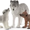 Schleich 42472 Moederwolf Met Welpen WildLife