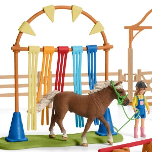 Schleich 42481 Pony Behendigheidstraining HorseClub - Afbeelding 4